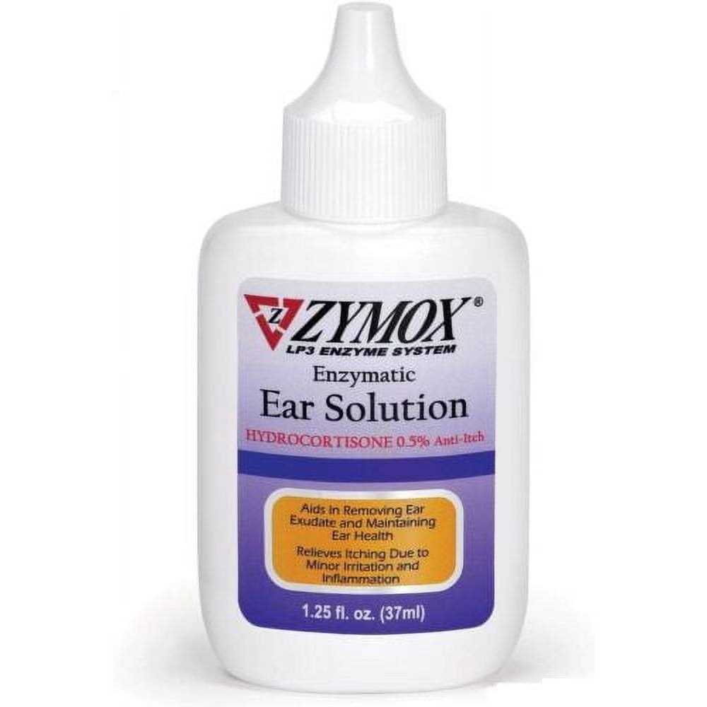 Zymox Ear Solution with Hydrocortisone - Pet Supplies online store