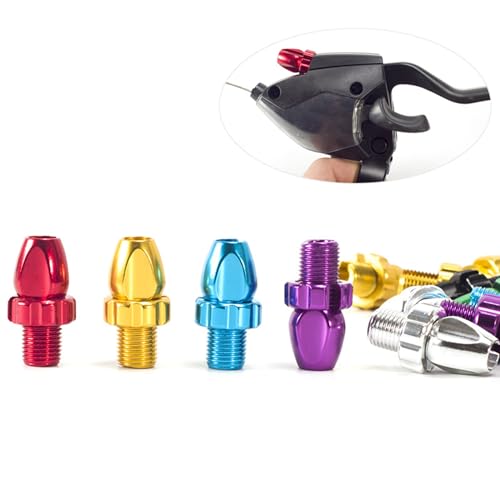 2Pcs 10mm Brake Levers Adjuster Screw Adjusting Screw Fasteners Bolts Mountain Bikes Brake Handle Levers Adjuster Bikes Part Bikes Part