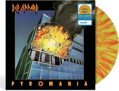 Def Leppard - Pyromania 40th (Walmart Exclusive Orange & Yellow Splatter Vinyl) Rock LP