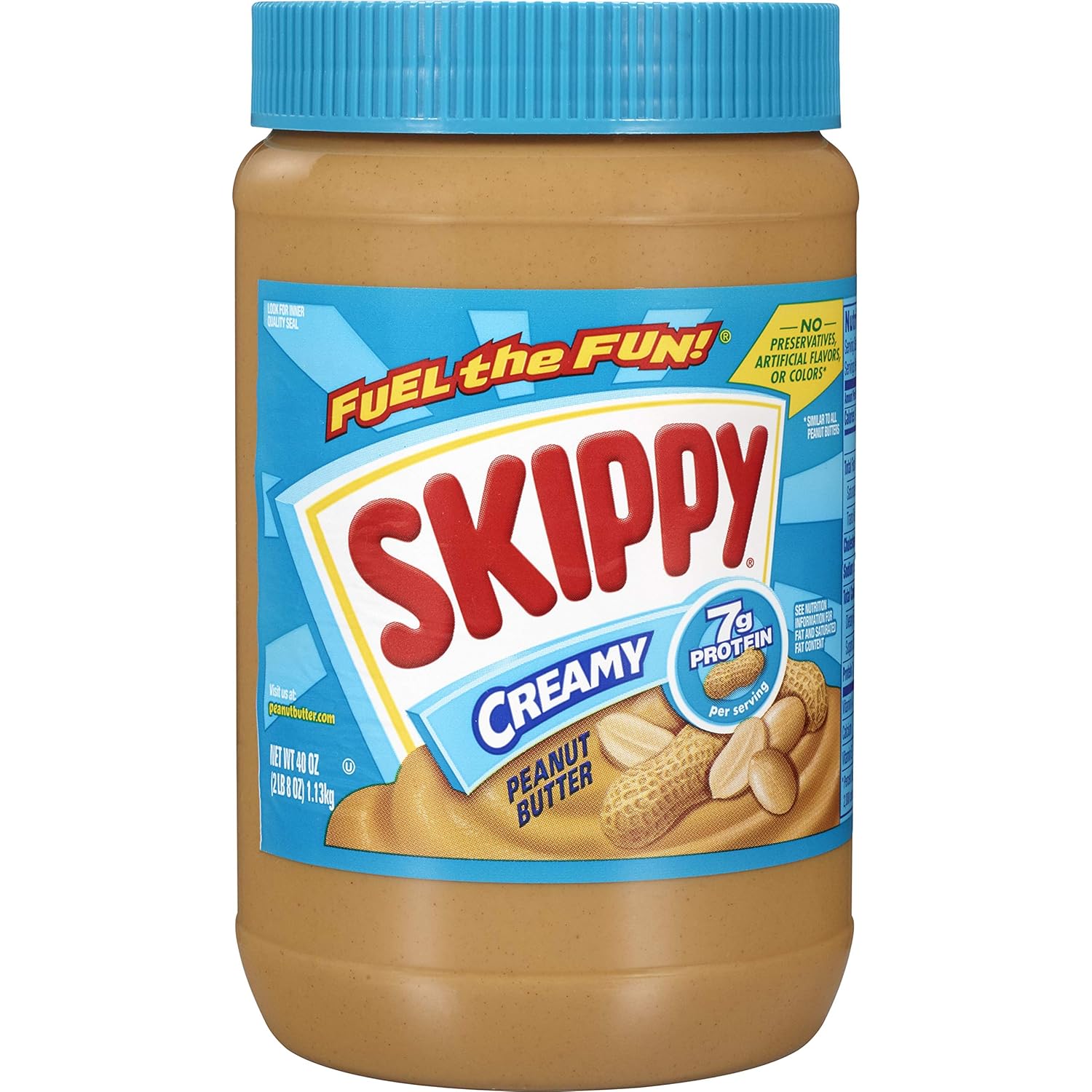 SKIPPY Creamy Peanut Butter, 40 Ounce
