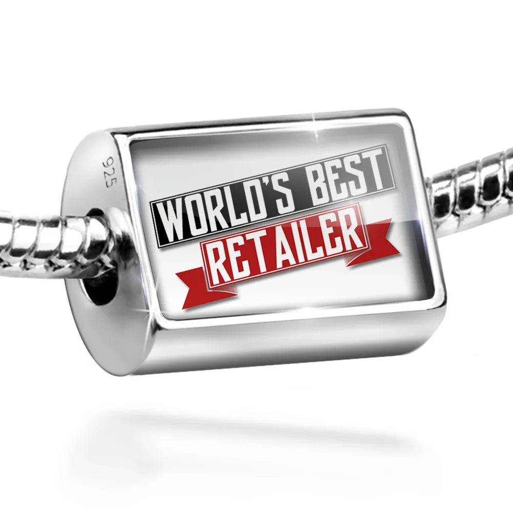 Neonblond Charm Worlds Best Retailer 925 Sterling Silver Bead