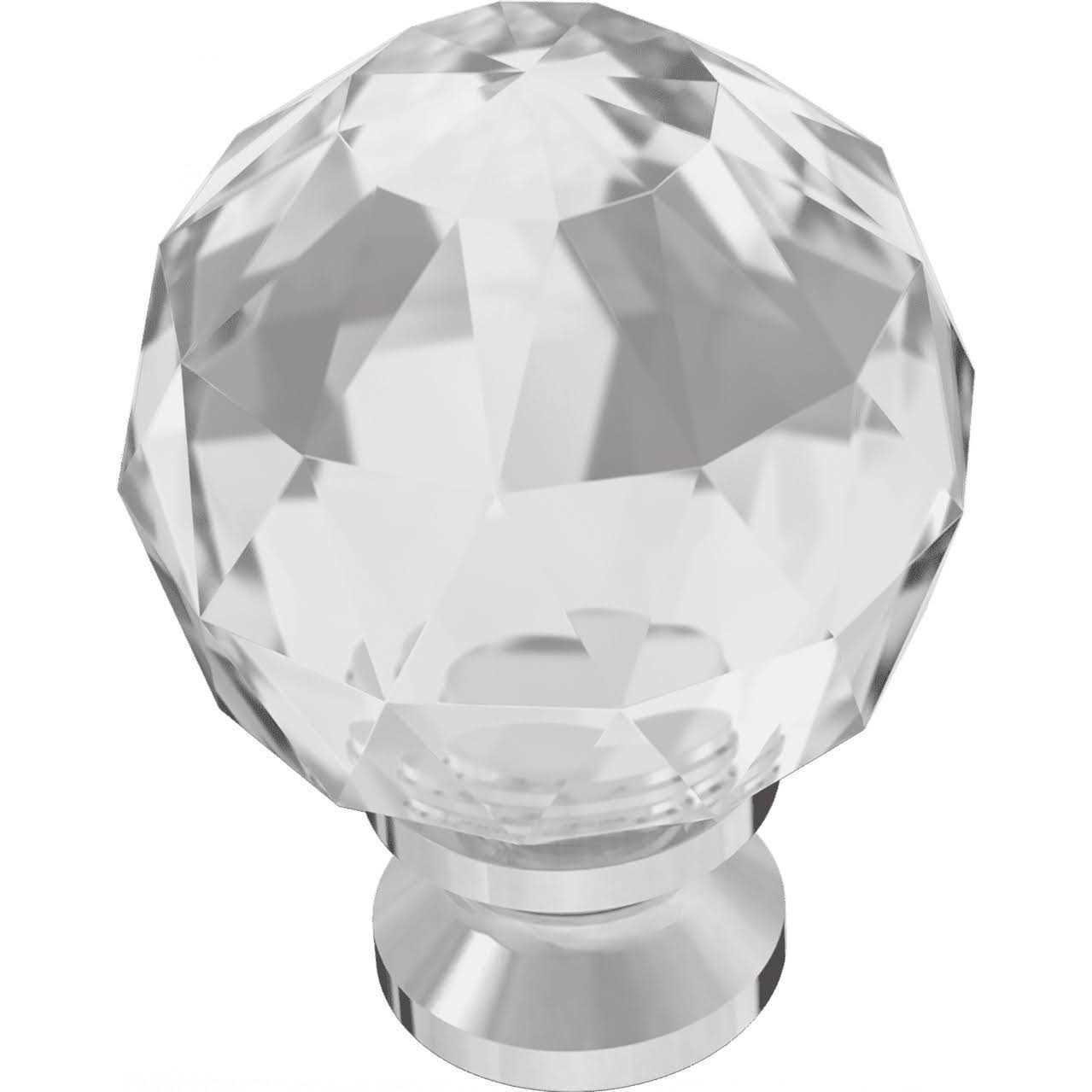 Mainstays 1-3/16 Clear Faceted Acrylic Cabinet Knobs