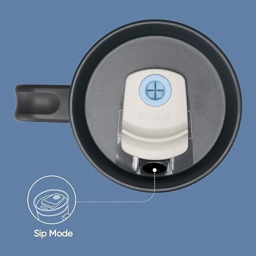 Owala Stainless Steel Triple Layer Insulated Travel Tumbler with Spill Resistant Lid, Straw, and Carry Handle, BPA Free, 40 oz, Dusty Pink (Yoga Rose)