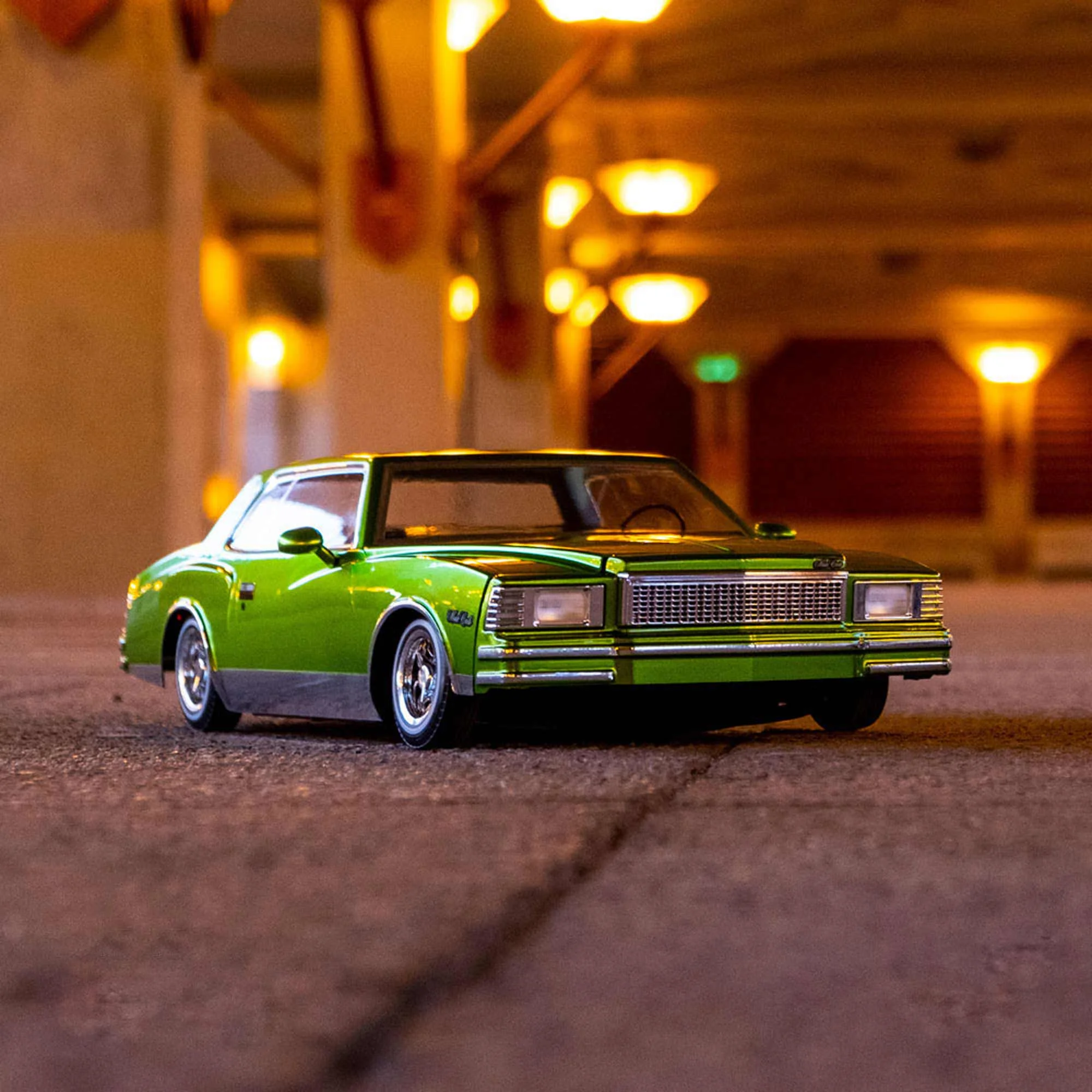 Redcat Racing 1/10 1979 Chevrolet Monte Carlo Brushed 2 Wheel Drive Lowrider RTR Ready to Run Green RER15154 Cars Elec RTR 1/10 On-Road