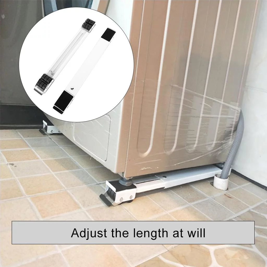 Slip Washing Machine Stand Multi-functional Base Holder White