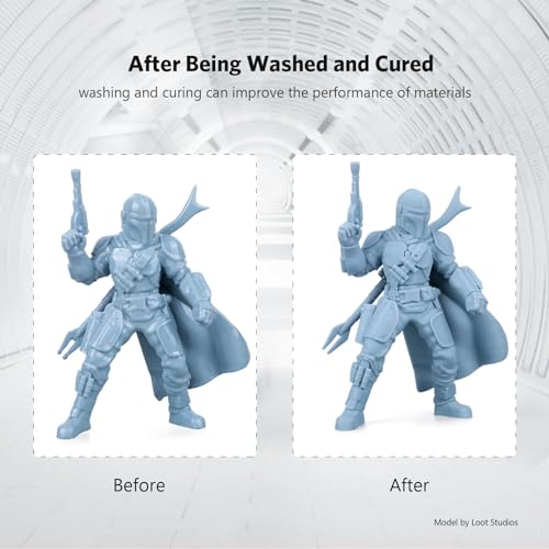 ELEGOO Mercury Plus V3.0 Wash and Cure Station, 7.5 L Large Capacity, Compatible with Mars Saturn Photon Halot MSLA LCD DLP 3D Printers