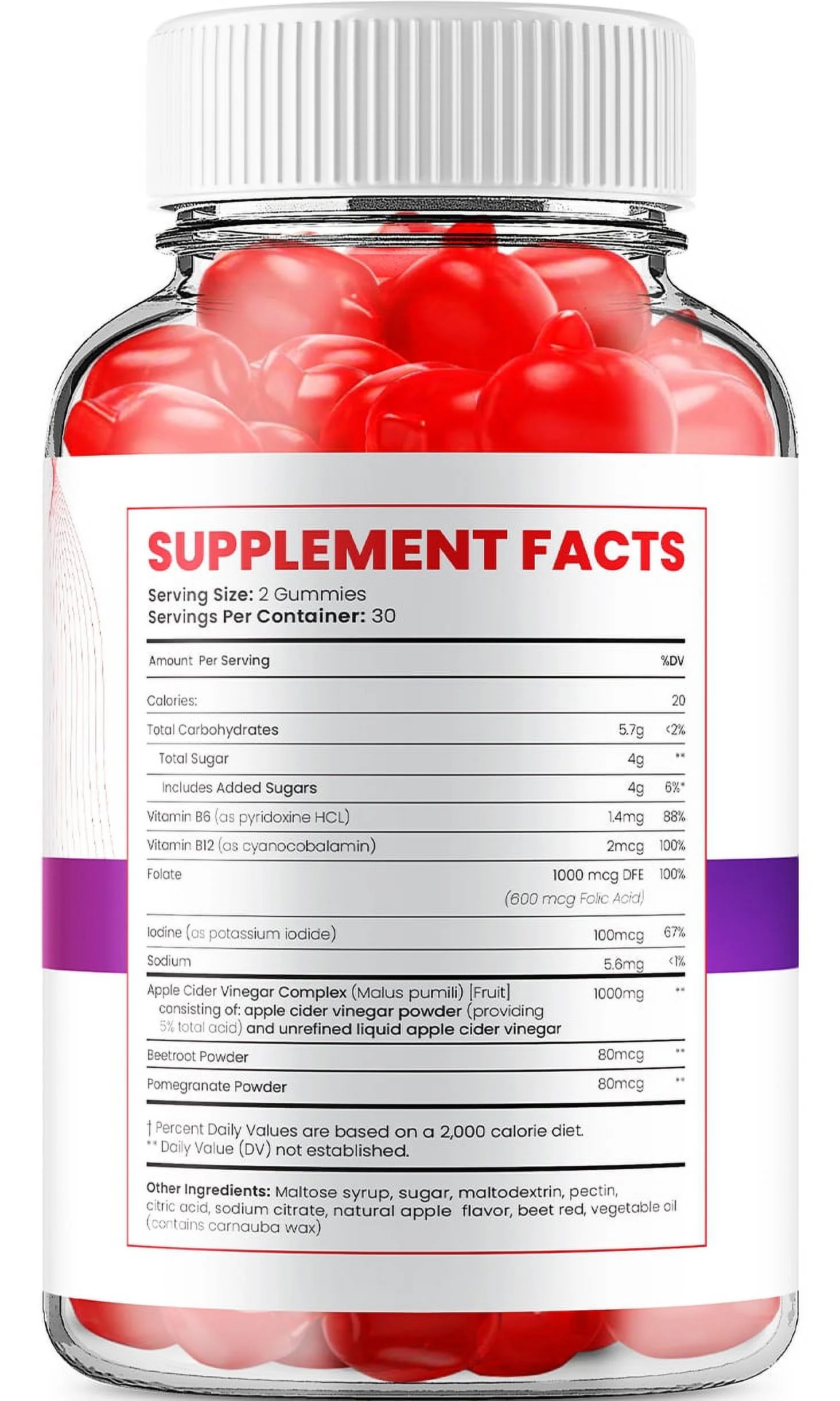 (2 Pack) Pure Slim Keto + ACV Gummies - Pure Slim Keto ACV Gummies Advanced Weight Loss, Maximum Strength Supplement (120 Gummies)