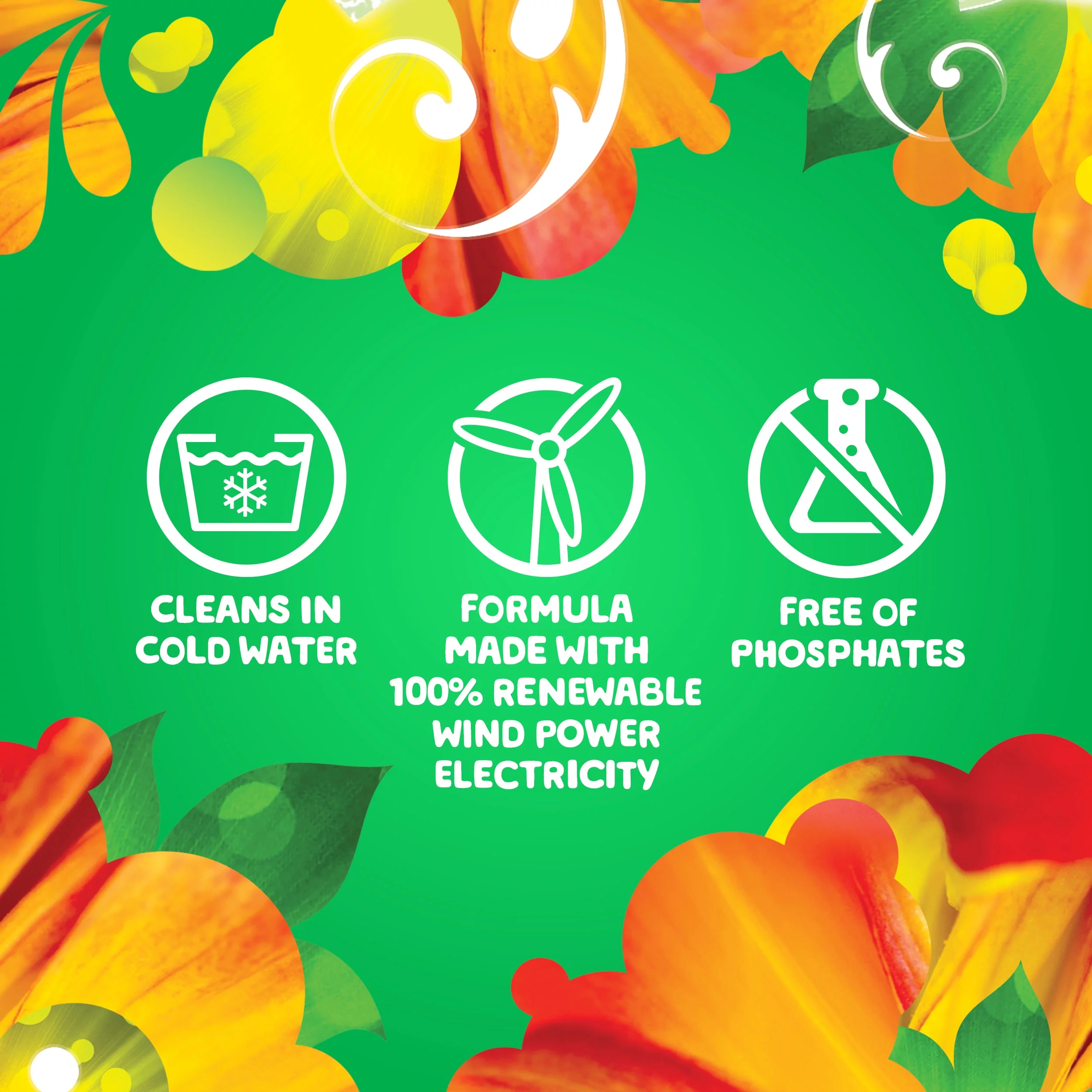 Gain Flings Island Fresh, 42 Ct Laundry Detergent Pacs