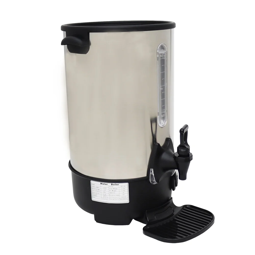 EQCOTWEA Hot Water Dispenser with Faucet Heater Kettle Stainless Steel 11.6L