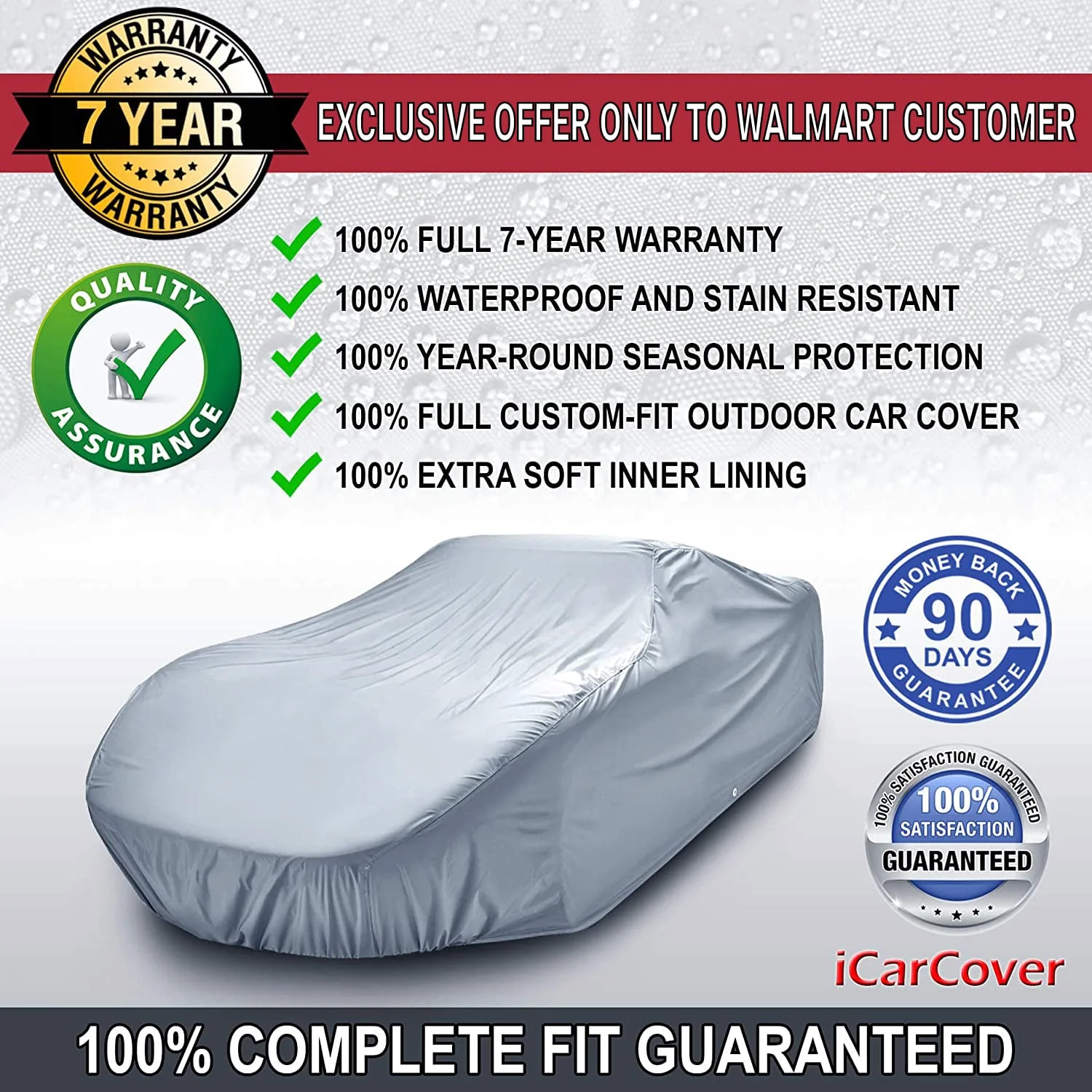 Custom Car Cover Fits: [Chevy Monte Carlo] 2000-2005 Waterproof All-Weather