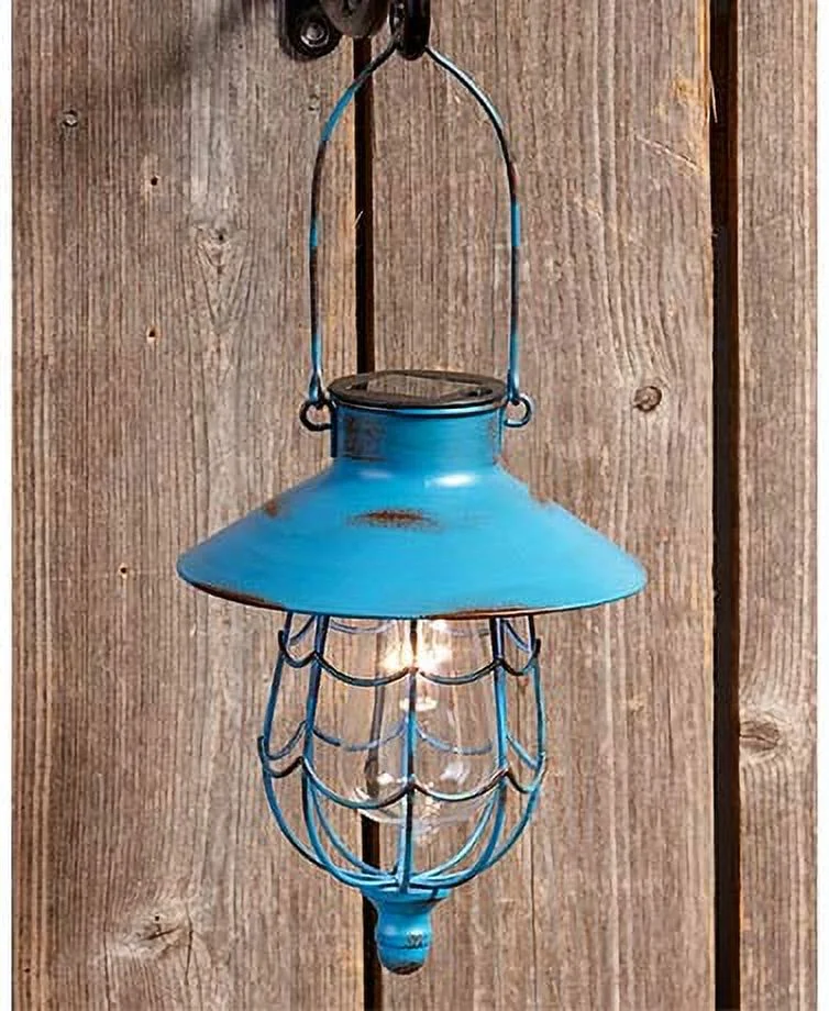 The Lakeside Collection Hanging Solar Lantern