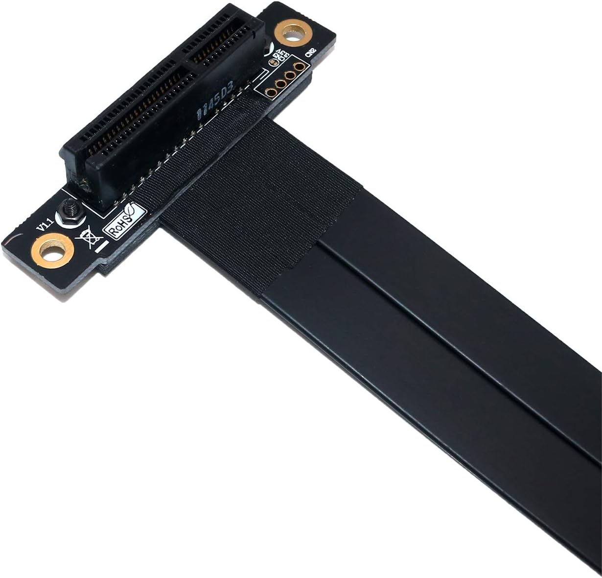 Pcie Extension Cable Pcie x16 Extension Cable PCIE Express3.0 16X Extension Cable pcie Riser (pcie 16X 180 Degree Cable 20cm)