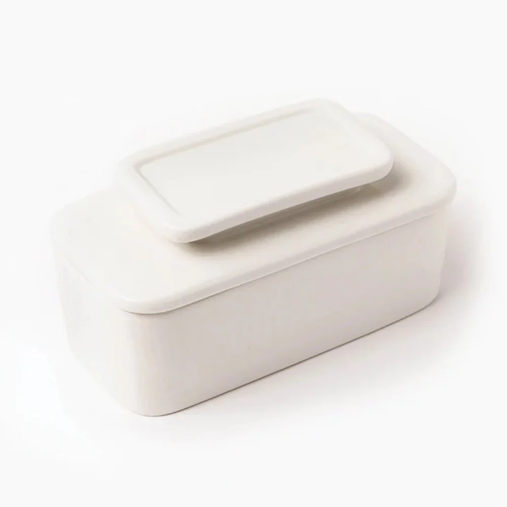 Talisman Designs Butter Keeper - Store and Serve Full Sticks Using French Butter Crock Method, Ceramic