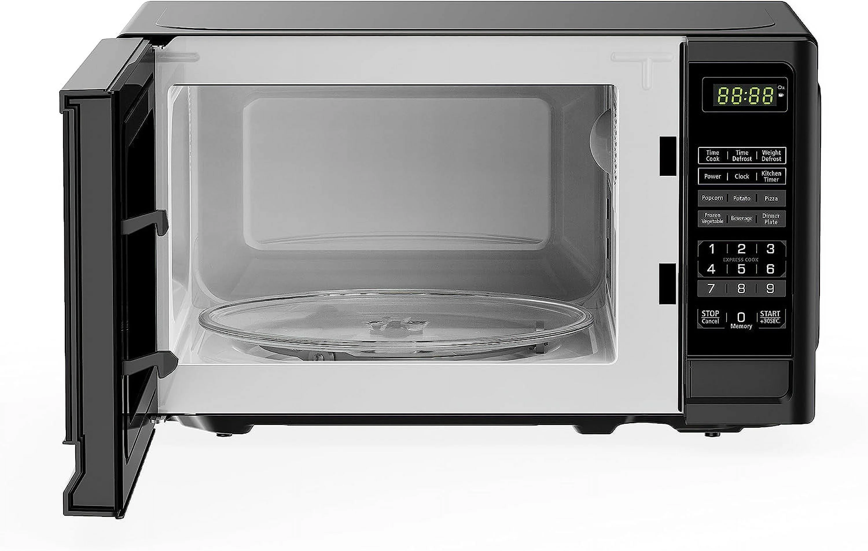 Black+Decker 0.7 Cu. Ft. Digital Microwave, Black