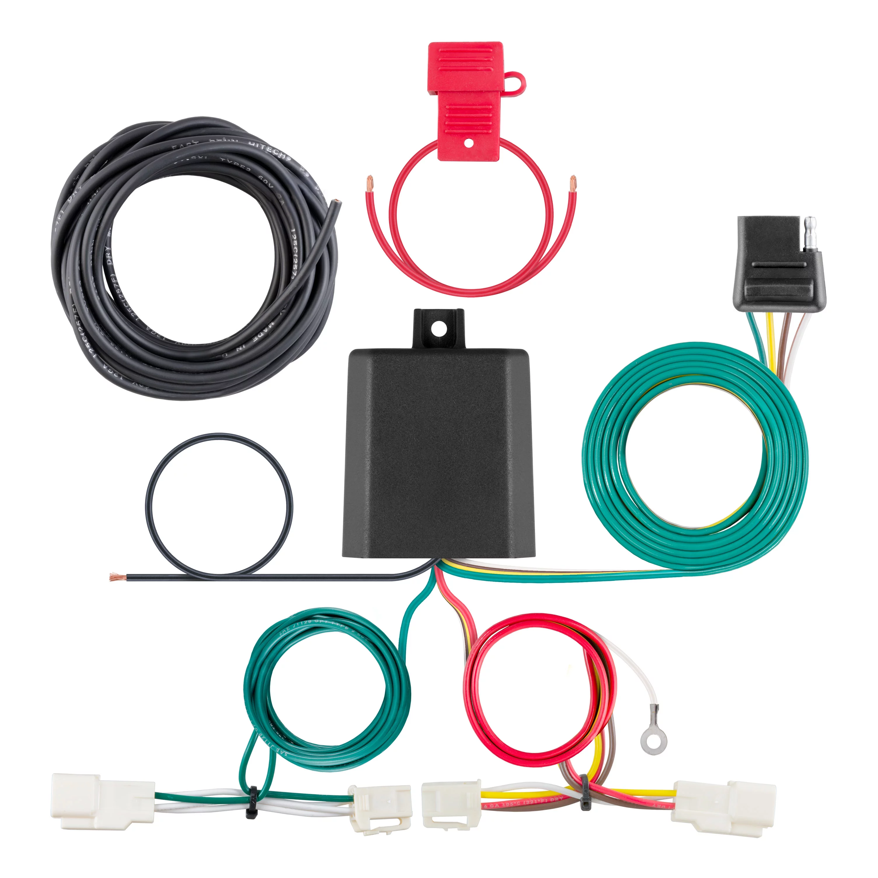 CURT 56434 Vehicle-Side Custom 4-Pin Trailer Wiring Harness, Select Toyota RAV4 Fits select: 2023 MITSUBISHI OUTLANDER