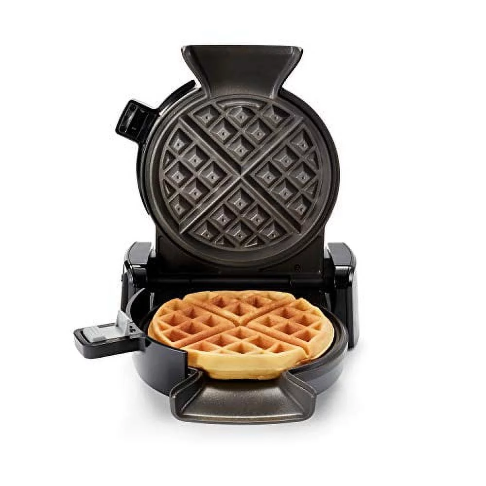 Oster 2110002 DiamondForce Vertical Waffle Maker, One Size, Dark Metallic (Used)
