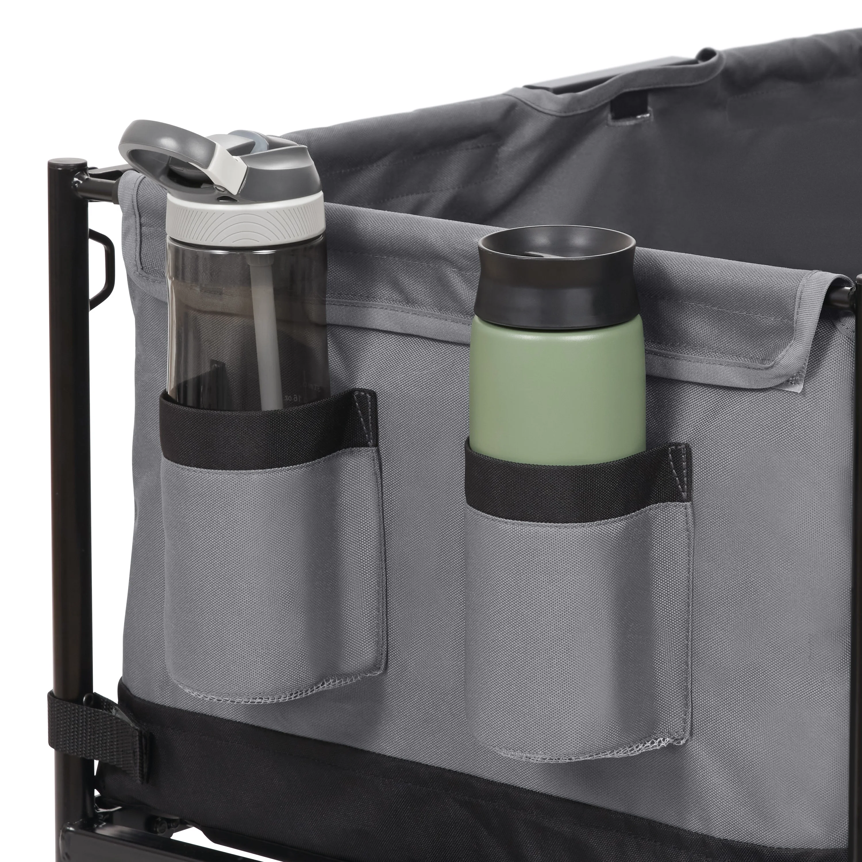 Radio Flyer, Beast EZ Fold Maximum Capacity Heavy-Duty Kid & Cargo, Gray Collapsible Utility Wagon