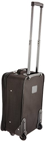 Rockland Fashion Expandable Softside Upright Luggage Set, Charcoal, 2-Piece (14/19)