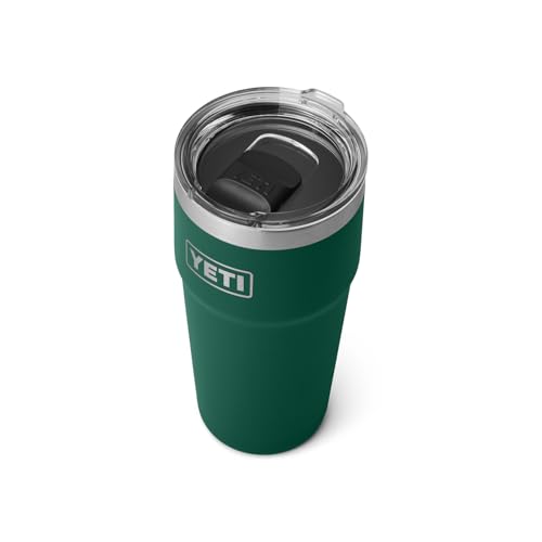 YETI Rambler 20 oz Stackable Tumbler, Stainless Steel, Vacuum Insulated with MagSlider Lid