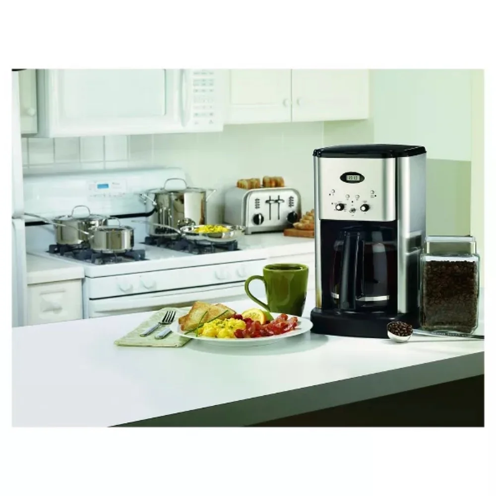 DCC-1200P1 Stainless Steel Brew Central 12-Cup Programmable Coffee Maker