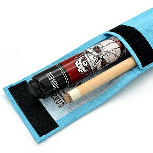 CUESOUL 58 inch 19/20/21 oz 1/2 Maple Pool Cue Stick Kit-Rockin Series