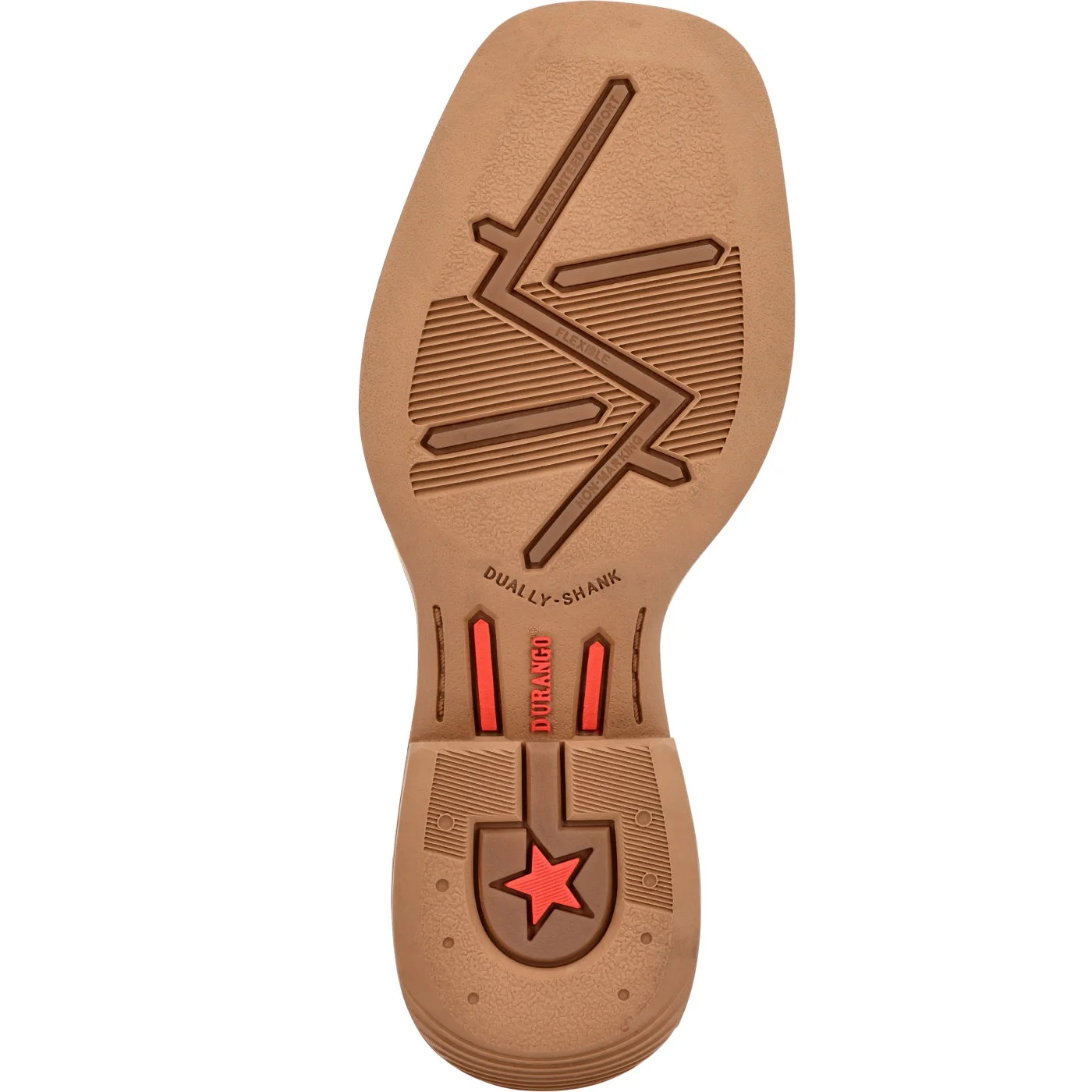 Durango® Lil' Rebel Pro™ Little Kid's Trail Brown and White Western Boot Size 13(M)