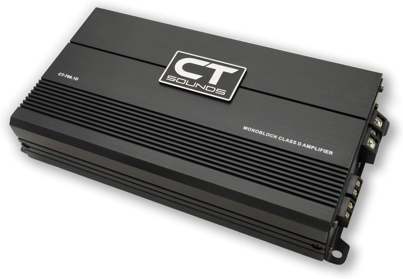 CT Sounds CT-700.1D Compact Class D Car Audio Monoblock Amplifier, 700 Watts RMS