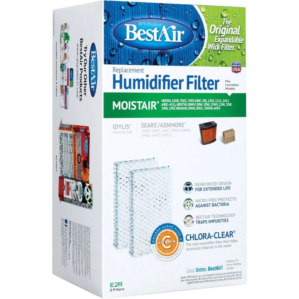 Best Air MoistAir Floor Humidifier Wick Filter E2R E2R 519851