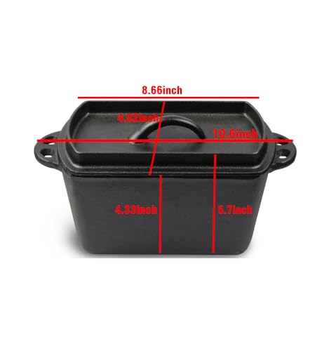 Voulosimi Cast Iron Loaf Oven Pan - 4.33