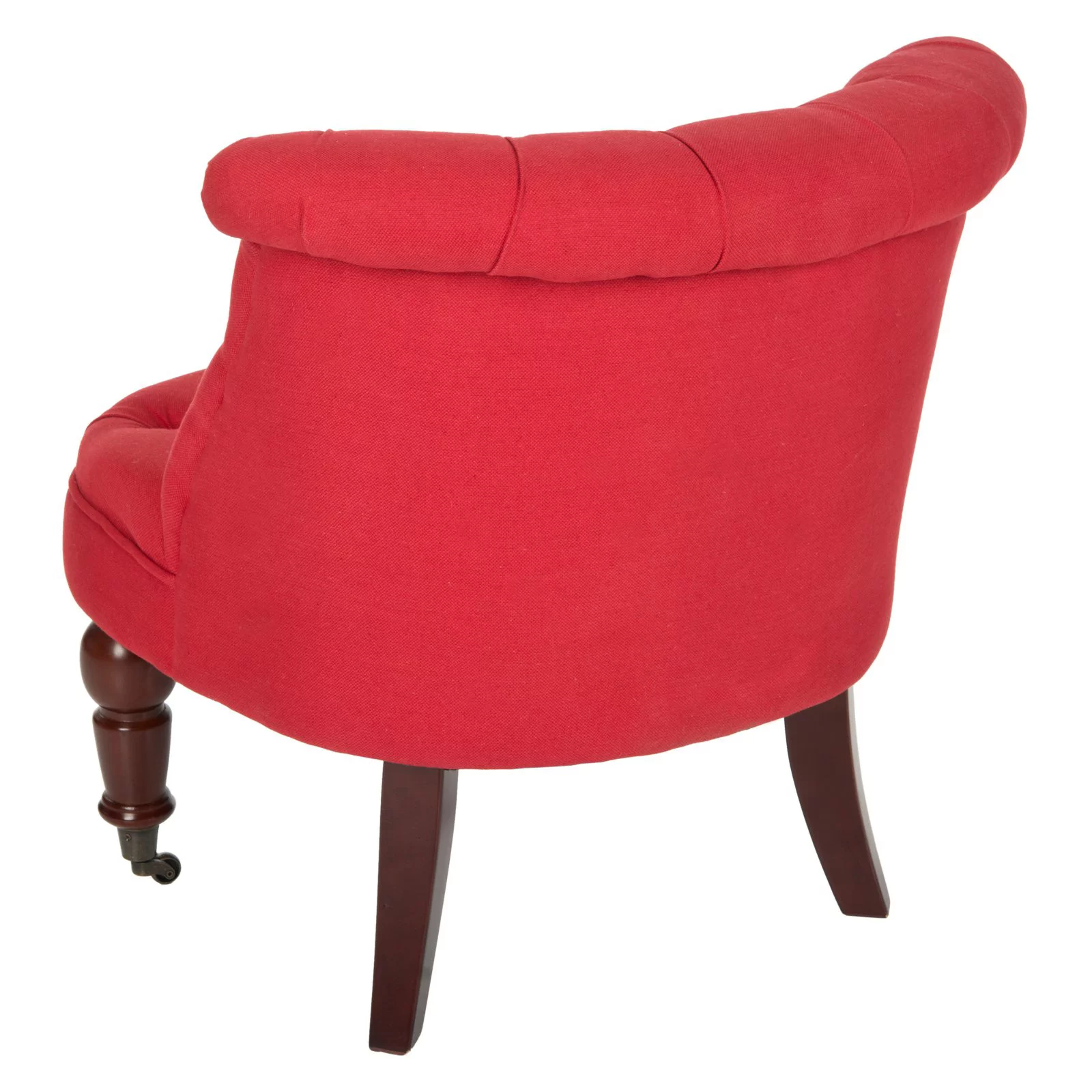 Safavieh Carlin Tufted Chair - Cranberry