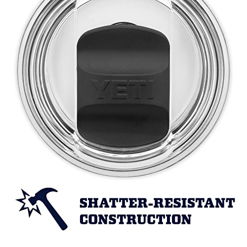 YETI Rambler 10 oz Tumbler, Stainless Steel, Vacuum Insulated with MagSlider Lid, Firefly Yellow