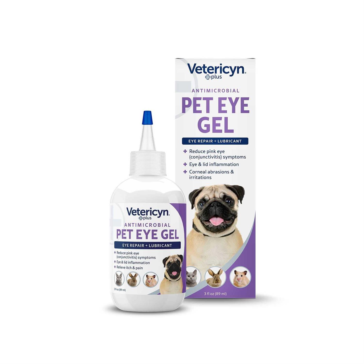 Vetericyn Plus Antimicrobial Eye Gel for Pets - Pet Supplies online store