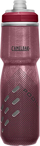 CamelBak Podium Chill Bike Insulated Squeeze Water Bottle Navy Stripe, 24oz