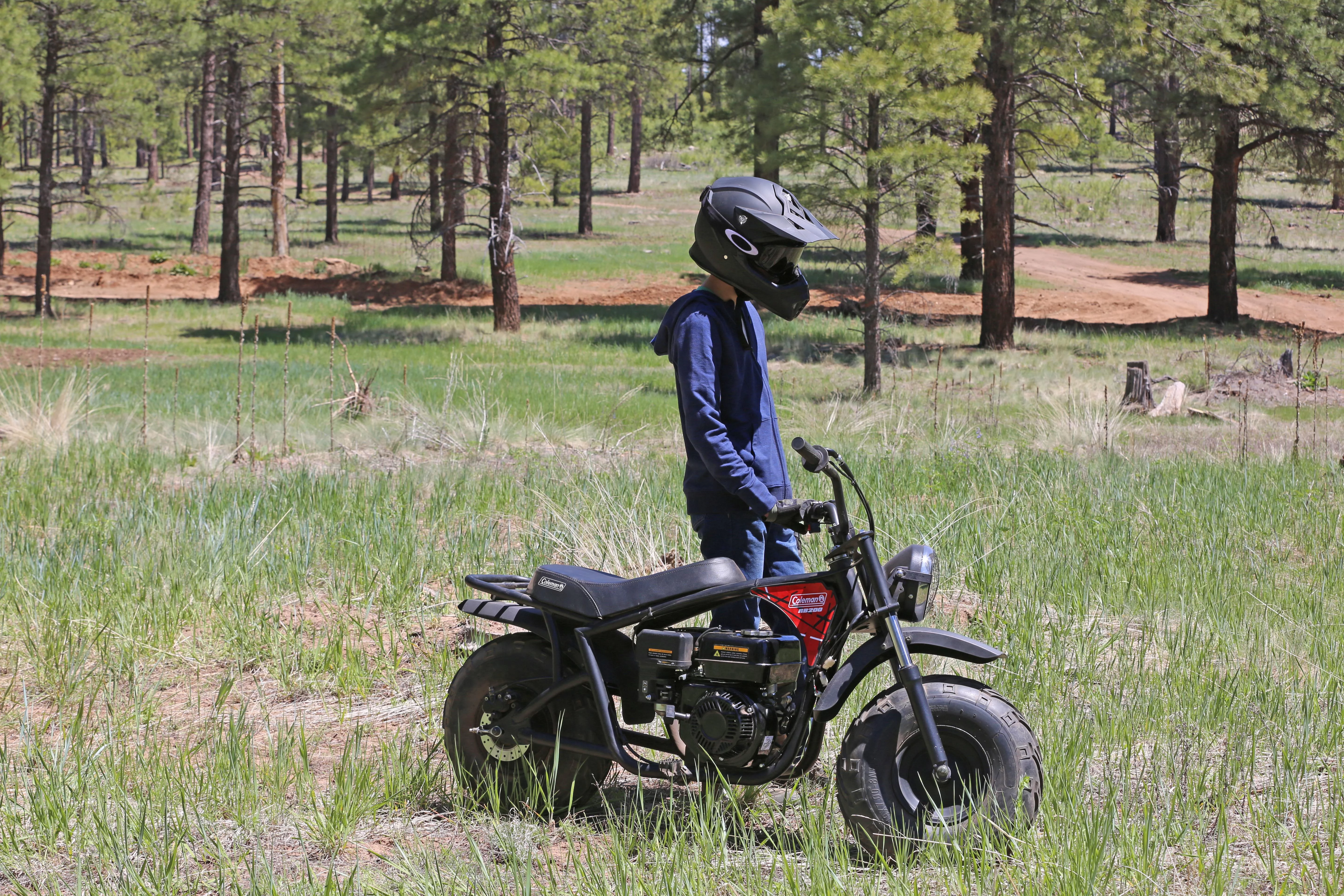 Coleman RB200 Gas Powered 196cc Pink Power Ride-On Mini Bike