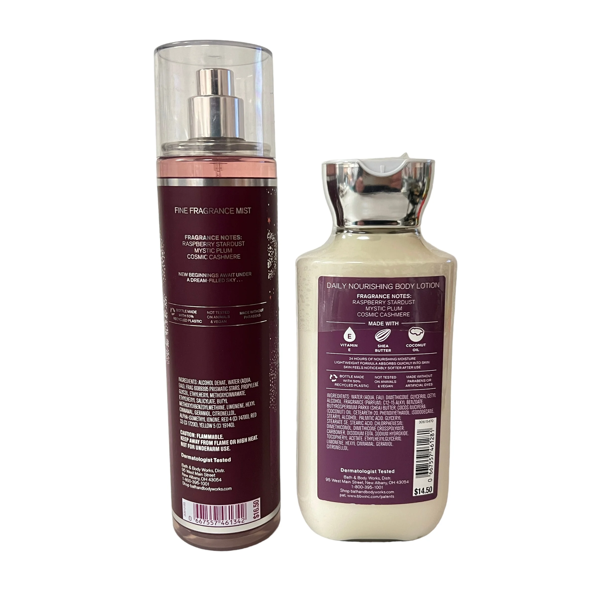 Bath & Body Works Prismatic Stars Fine Fragrance Mist & Body Lotion Set