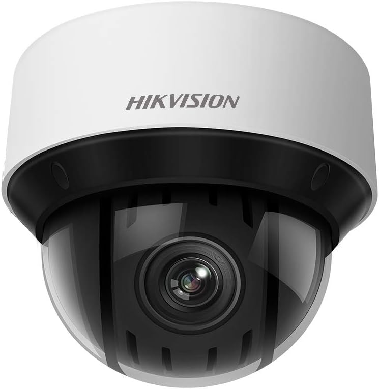 Hikvision 4MP UltraHD 25x Network IR PTZ Outdoor Dome Camera DS-2DE4A425IW-DE,2560X1440, 98ft Night Vision, Auto Tracking，4.8mm~120mm Lens 25X Optical Zoom H.265+, IP66,IK10,SD Card Slot