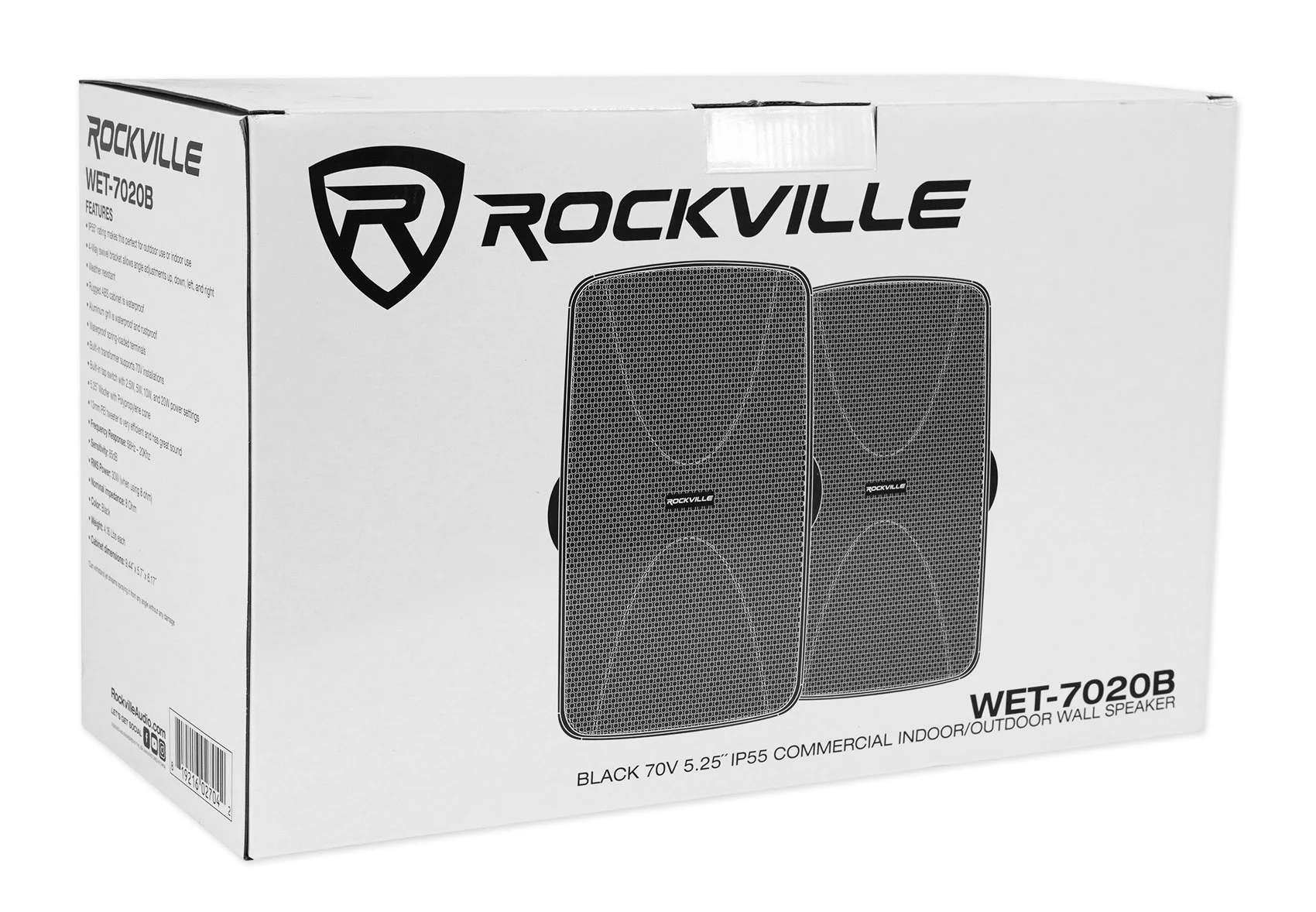 JBL VMA2120 2-Ch Commercial 70V Bluetooth Amplifier+4) 5.25