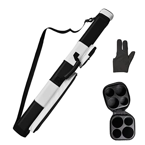 2x2 Hard cue case Square Pool Cue Billiard Stick Carrying Case