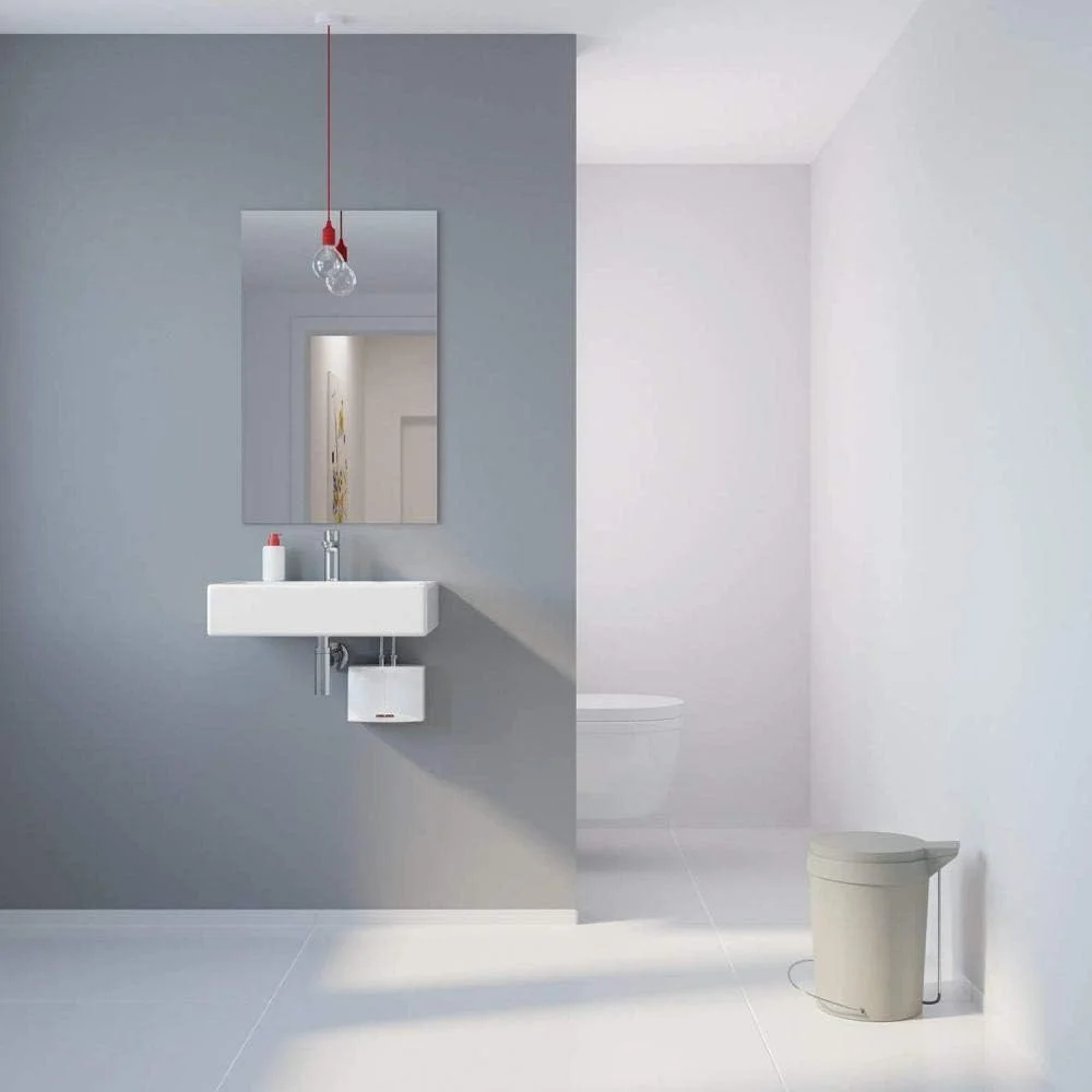 Stiebel Eltron 220816 Model Mini 3-1 Mini Single Handwashing Sink Tankless Electric Water Heater, 120 Volts, 3.0kW, 25A, Mechanical 0.40 GPM 1.5 l/min Flow Rate, 0.026 gal / 0.1 L Water Volume