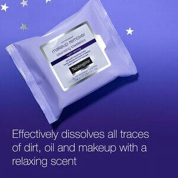 5 Pack - Neutrogena Make-Up Remover Cleansing Towelettes 25 Each