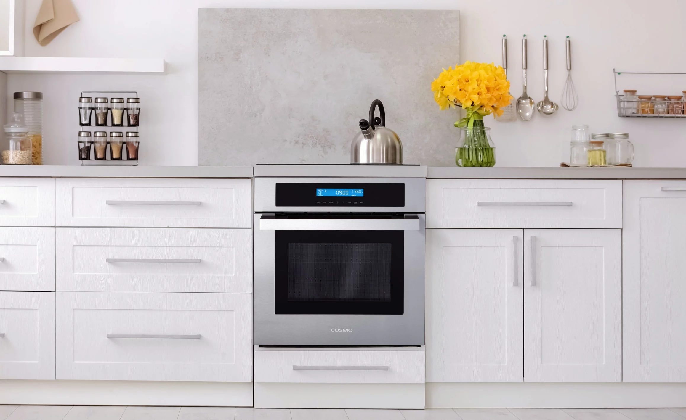 Cosmo 3 Piece Kitchen Appliance Package With 30