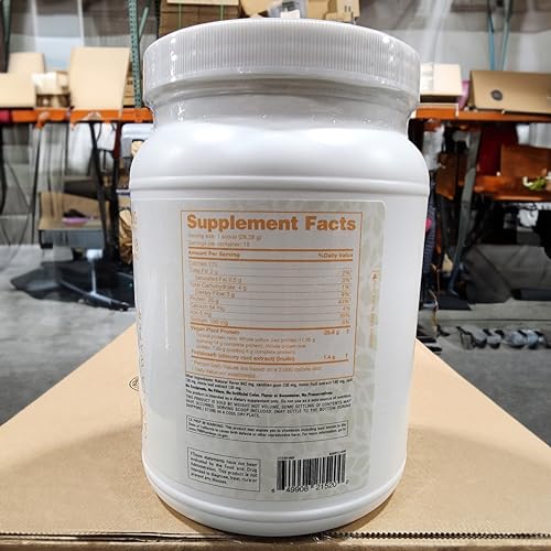NutraBio Plant Protein – Complete Amino Acid Profile – 20G of Protein per Scoop – Gluten and Dairy Free, Zero Fillers, Naturally Sweetened, Non-GMO, USA Made Protein Powder (Vanilla Wafer)