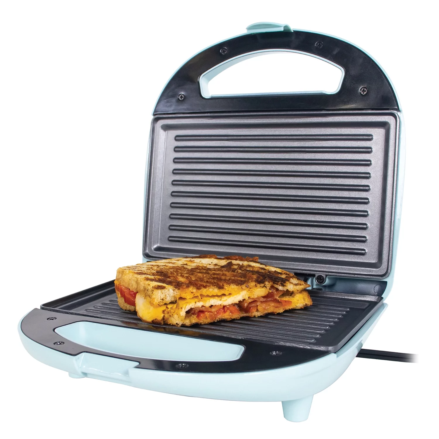 VETTA 760-Watt Nonstick Panini Press and Sandwich Maker (Seafoam Blue), VSM-201GBL