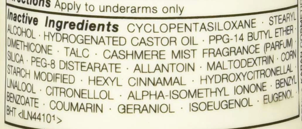 Cashmere Mist by Donna Karan, 2 x 1.7 oz Deodorant Anti-Perspirant Stick for Women