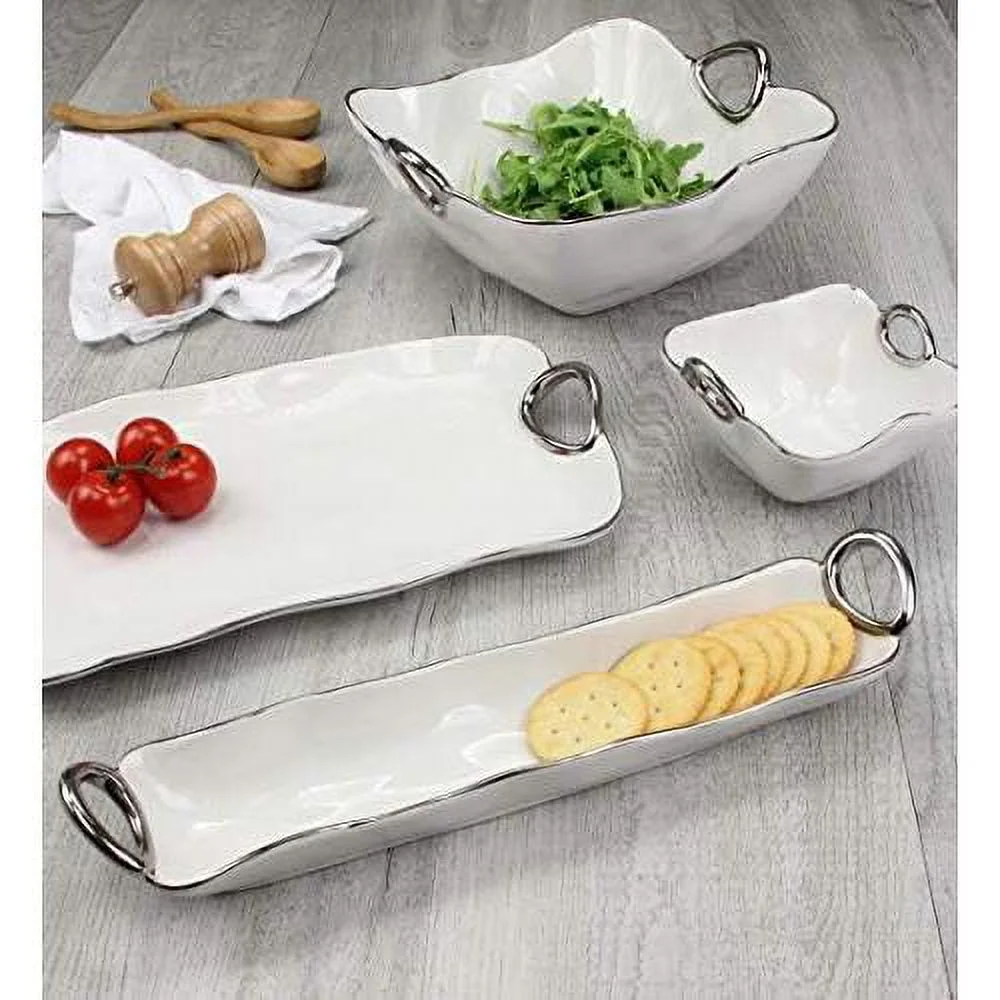 Handle With Medium Square Bowl