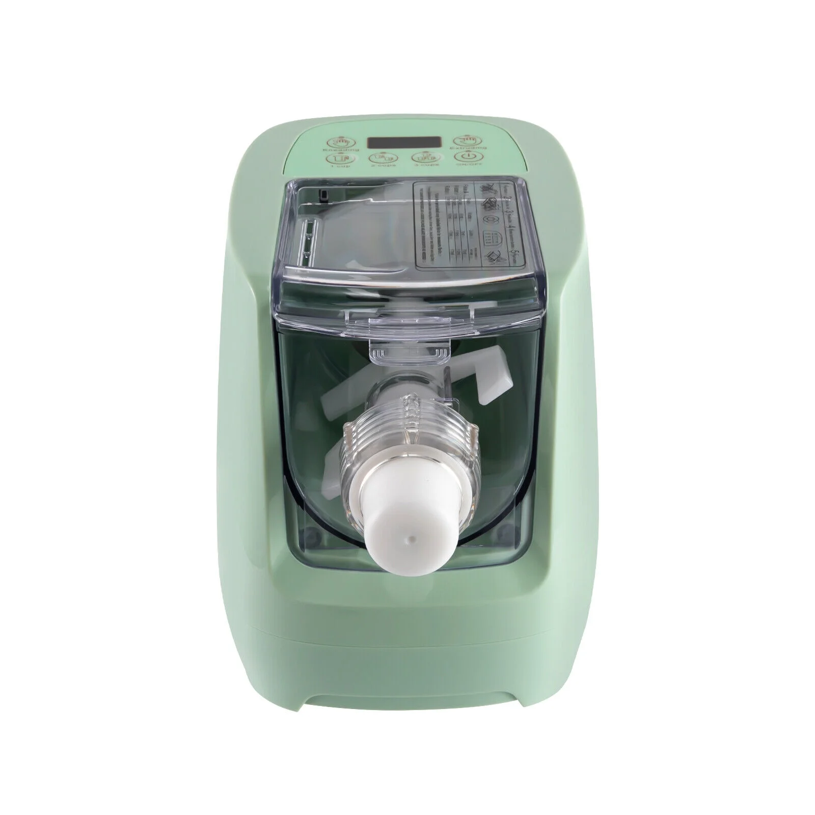 Miumaeov 13-Mode Automatic Noodle Maker Electric Pasta Lasagna Dumpling Skin Making Machine Green