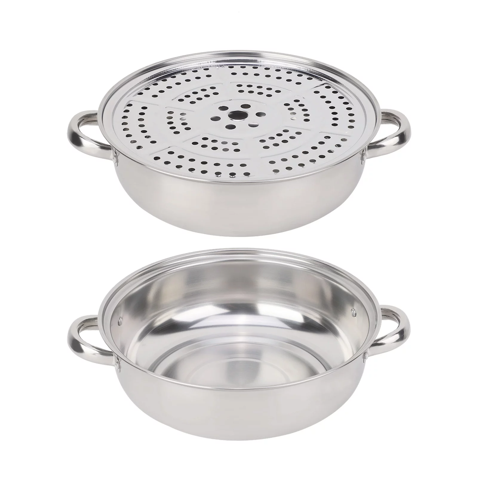 Delaman Stainless Steel Steamer Pot Food Steamer Pot Cookware