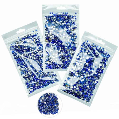 16000PCS Emerald Green Crystal Resin Rhinestones for Crafts Dark Green Flatback Rhinestones 3mm 4mm 5mm Non-Hotfix Stones Diamonds Crystals Gems for Body Face Eyes Makeup Tumblers Bottles DIY Crafts