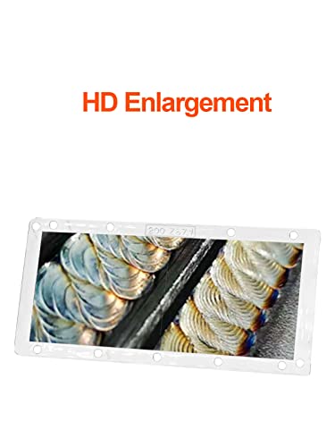 5pcs Welding Cheater Lens, 1.0/1.5/2.0/2.5/3.0 Diopter Cheater Lens for Welding Helmet, Durable, Lightweight, 2